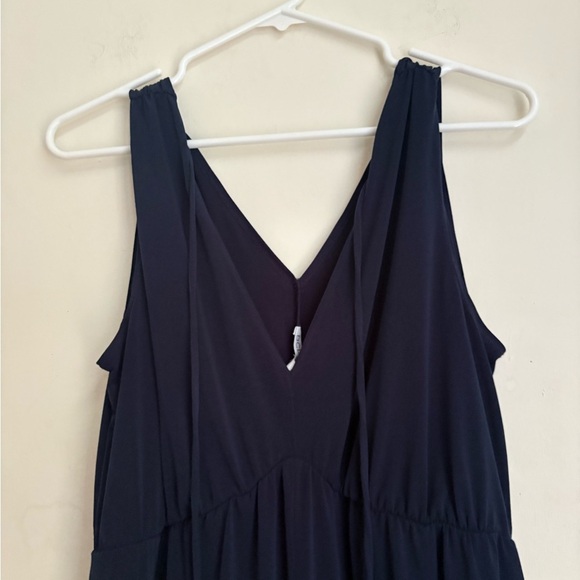 BCBGMaxAzria Jumpsuit Woman Size S Navy Sleeveless NWT - Picture 3 of 4